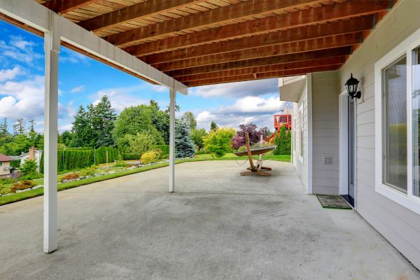 Cement Porch Repair in Lawrence