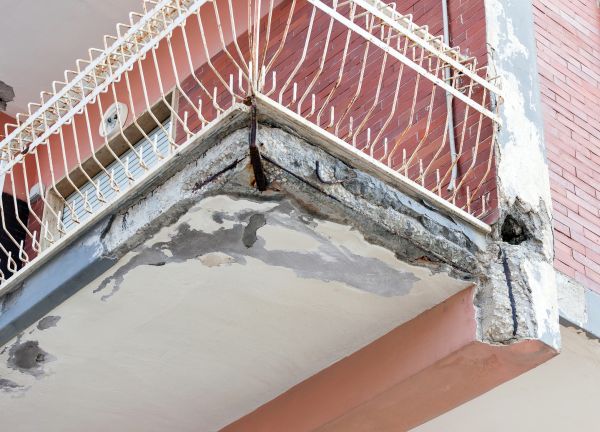 Concrete Balcony Repair in Lawrence