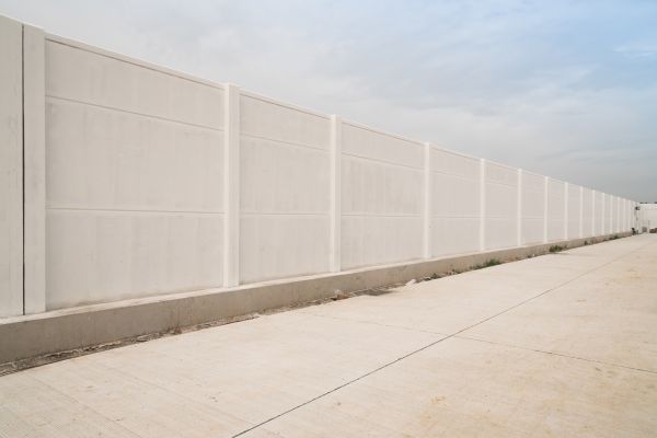 Concrete Fence Repair in Lawrence
