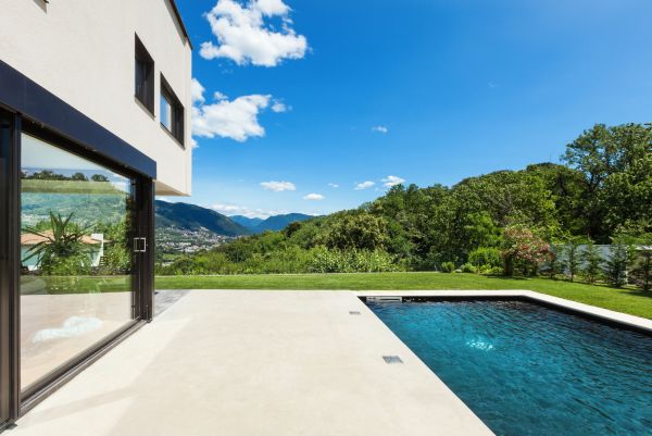 Concrete Pool Patio Repair in Lawrence