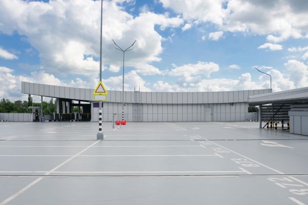 Concrete Parking Lot Repair in Lawrence