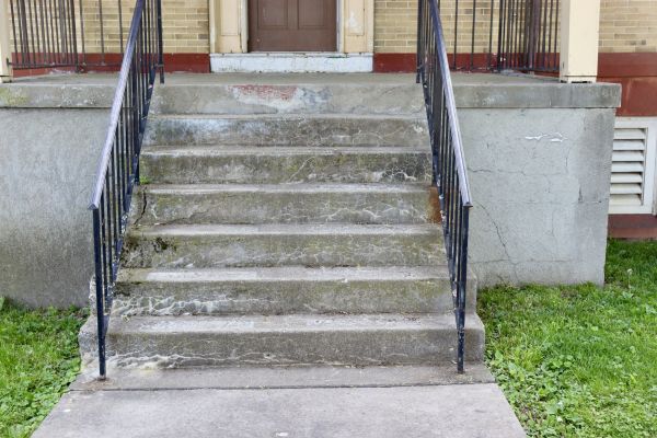 Staircase Concrete Repair in Lawrence