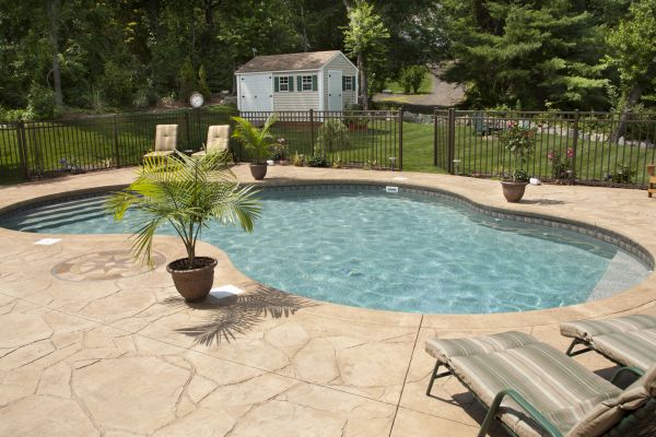 Pool Deck Resurfacing in Lawrence
