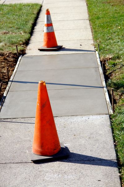 Sidewalk Slab Repair in Lawrence