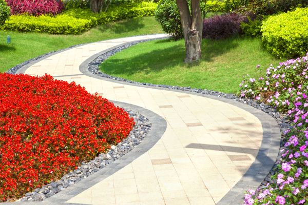 Garden Walkway Repair in Lawrence