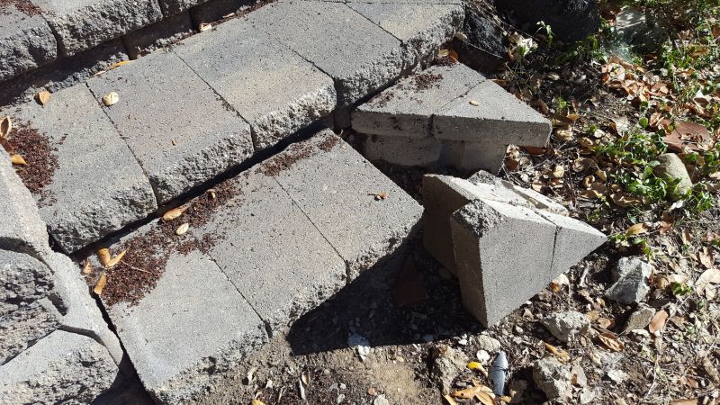 Cement Step Repair