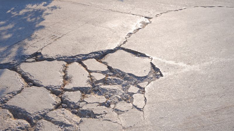 Cracked Concrete Repair